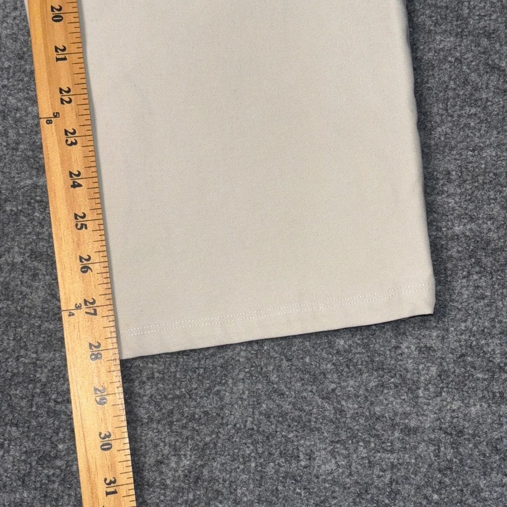 Lululemon Commission Pants Mens 36 Trench Classic Warpstreme Chino Golf Khaki